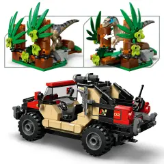 LEGO Jurassic World Fuga dal Raptor sul Fuoristrada 76972 - lego