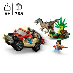 LEGO Jurassic World Fuga dal Raptor sul Fuoristrada 76972 - lego