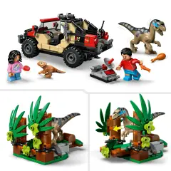 LEGO Jurassic World Fuga dal Raptor sul Fuoristrada 76972 - lego
