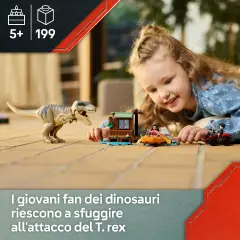 Lego Jurassic World Fuga sul Fiume Dal T. Rex 76975 - lego