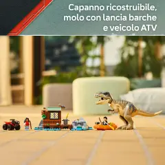 Lego Jurassic World Fuga sul Fiume Dal T. Rex 76975 - lego