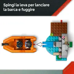 Lego Jurassic World Fuga sul Fiume Dal T. Rex 76975 - lego