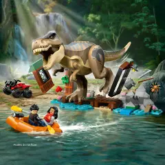 Lego Jurassic World Fuga sul Fiume Dal T. Rex 76975 - lego