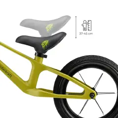 Kinderkraft Bicicletta ETER Giallo Senza Pedali - Tricicli e primi passi