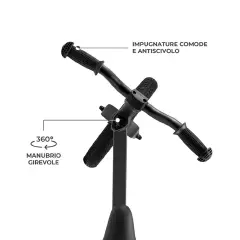 Kinderkraft Bicicletta Senza Pedali ETER Nera - Tricicli e primi passi