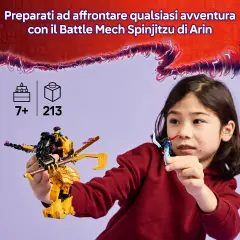 Lego Ninjago - Battle Mech Spinjitzu Di Arin 71839 - lego