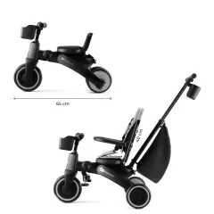 Triciclo Pieghevole Kinderkraft JAZZ 2 Rocket Grey - Tricicli e primi passi