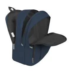 Comix Zaino Scuola Organizzato Monocolore Blu – Capiente e Comodo - zaini scuola