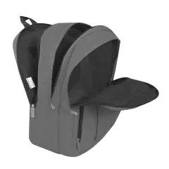 Comix One-color Organized School Backpack Grey - Spacious and Comfortable - School Backpacks