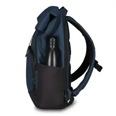 Zaino Invict-Act Fold WT Blu Porta USB e Roll-Top 24L - regalo e gadget valigeria