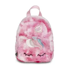 Sj Gang Plushy Mini Zainetto Fantasie Assortite Unicorno E Gattino - regalo e gadget valigeria