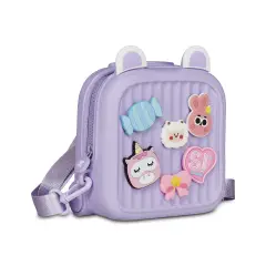 Sj Gang Plushy Zainetto Colori Assortiti Lilla E Rosa - regalo e gadget valigeria