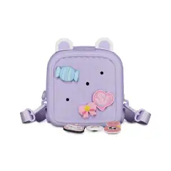 Sj Gang Plushy Zainetto Colori Assortiti Lilla E Rosa - regalo e gadget valigeria