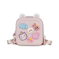 Sj Gang Plushy Zainetto Colori Assortiti Lilla E Rosa - regalo e gadget valigeria