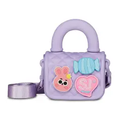 Sj Gang Plushy Borsettina con Tracolla Colori Assortiti Lilla E Rosa - regalo e gadget valigeria