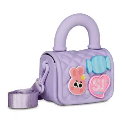 Sj Gang Plushy Borsettina con Tracolla Colori Assortiti Lilla E Rosa - regalo e gadget valigeria