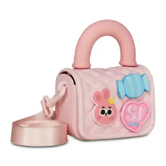 Sj Gang Plushy Borsettina con Tracolla Colori Assortiti Lilla E Rosa - regalo e gadget valigeria