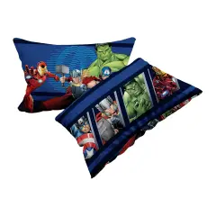 Parure Copripiumino Avengers 1 Piazza in Cotone + Federa – Disney Ufficiale - regalo e gadget valigeria