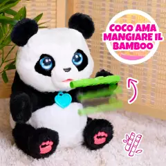 Fur Real - Coco The Tumbling Panda Interattivo - peluches 0/36 mesi