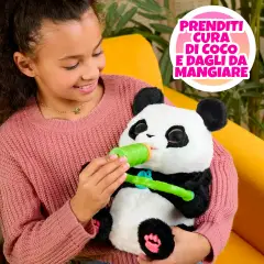 Fur Real - Coco The Tumbling Panda Interattivo - peluches 0/36 mesi