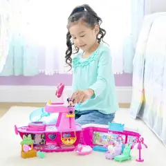 Minnie Mouse Playset Yacht Con Luci, Suoni E 14 Accessori - collezionabili bambina