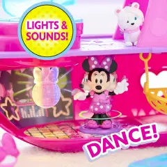 Minnie Mouse Playset Yacht Con Luci, Suoni E 14 Accessori - collezionabili bambina