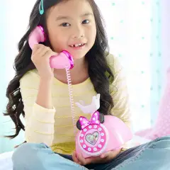 Minnie Mouse Telefono Rotante Con Effetti Luminosi E Sonori - collezionabili bambina