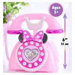 Minnie Mouse Telefono Rotante Con Effetti Luminosi E Sonori - collezionabili bambina