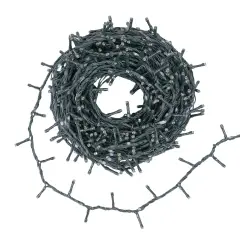 MiniCluster 30m StarFall 1660 LED Bianco Caldo con Timer - luci