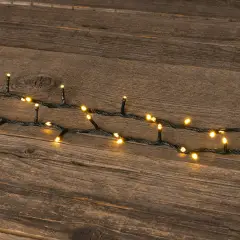 MiniCluster 30m StarFall 1660 LED Bianco Caldo con Timer - luci