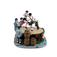 Lemax Leapin' Lederhosen 2025 – Danza Bavarese in Miniatura - scene e villaggi