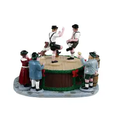 Lemax Leapin' Lederhosen 2025 – Danza Bavarese in Miniatura - scene e villaggi