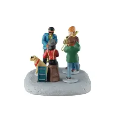 Lemax Small Jazz Band 2025 – Quartetto Jazz con Cagnolino - scene e villaggi