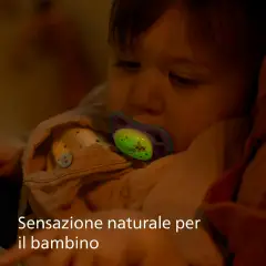 Philips Avent Ultra Air Night Girl 6-18 Mesi – 2 Ciucci Fluorescenti - ciucci