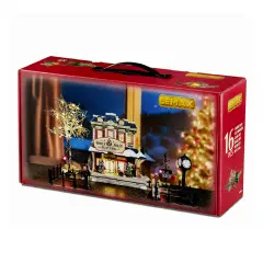Holly Jolly Junction Set Lemax 2025 – Stazione Natalizia Illuminata - scene e villaggi