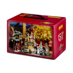 Lucy's Chocolate Shop Set Lemax – Set Casa Illuminata Natalizia - scene e villaggi