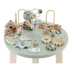 Little Dutch Tavolino Multiattività In Legno Little Farm - Primi giochi