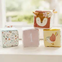 Little Dutch Set 4 Cubi Morbidi Multisensoriali Fairy Garden - Primi giochi