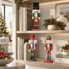 Natale Personaggio Schiaccianoci 30 Cm - schiaccianoci