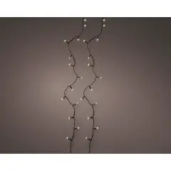 Luci Natale Esterno 720 LED Soft Gold 54 m IP44 Timer - luci