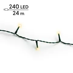 Lumineo Sparkle Lights 240 LED 24 m Soft Gold - luci
