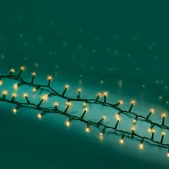 Christmas Lights 750 LED Compact Soft Gold 16m Outdoor IP44 - lights
