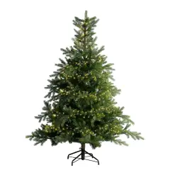 Luci di Natale Lumineo Compact - 3000 Led Soft Gold - Filo Verde da 60 metri - luci