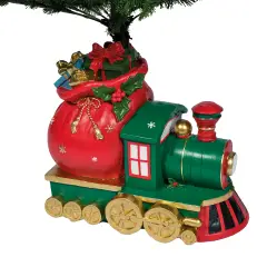 Base Albero Natale Treno Multicolore 56,5x35,5x50 cm - basi albero