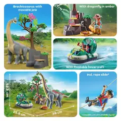 Alla Ricerca Del Brachiosauro Playmobil Dinos - playmobil