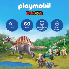 L'attacco Dello Spinosauro Playmobil Dinos - playmobil