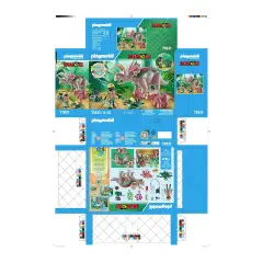 Triceratopo E Cucciolo Playmobil Dinos - playmobil