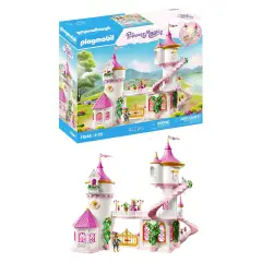 Castello Delle Principesse Con Coppia Reale Playmobil Princess - playmobil