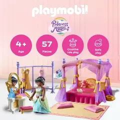 Camera Da Letto Reale Con Spogliatoio Playmobil Princess - playmobil