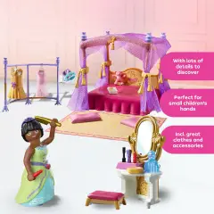 Camera Da Letto Reale Con Spogliatoio Playmobil Princess - playmobil